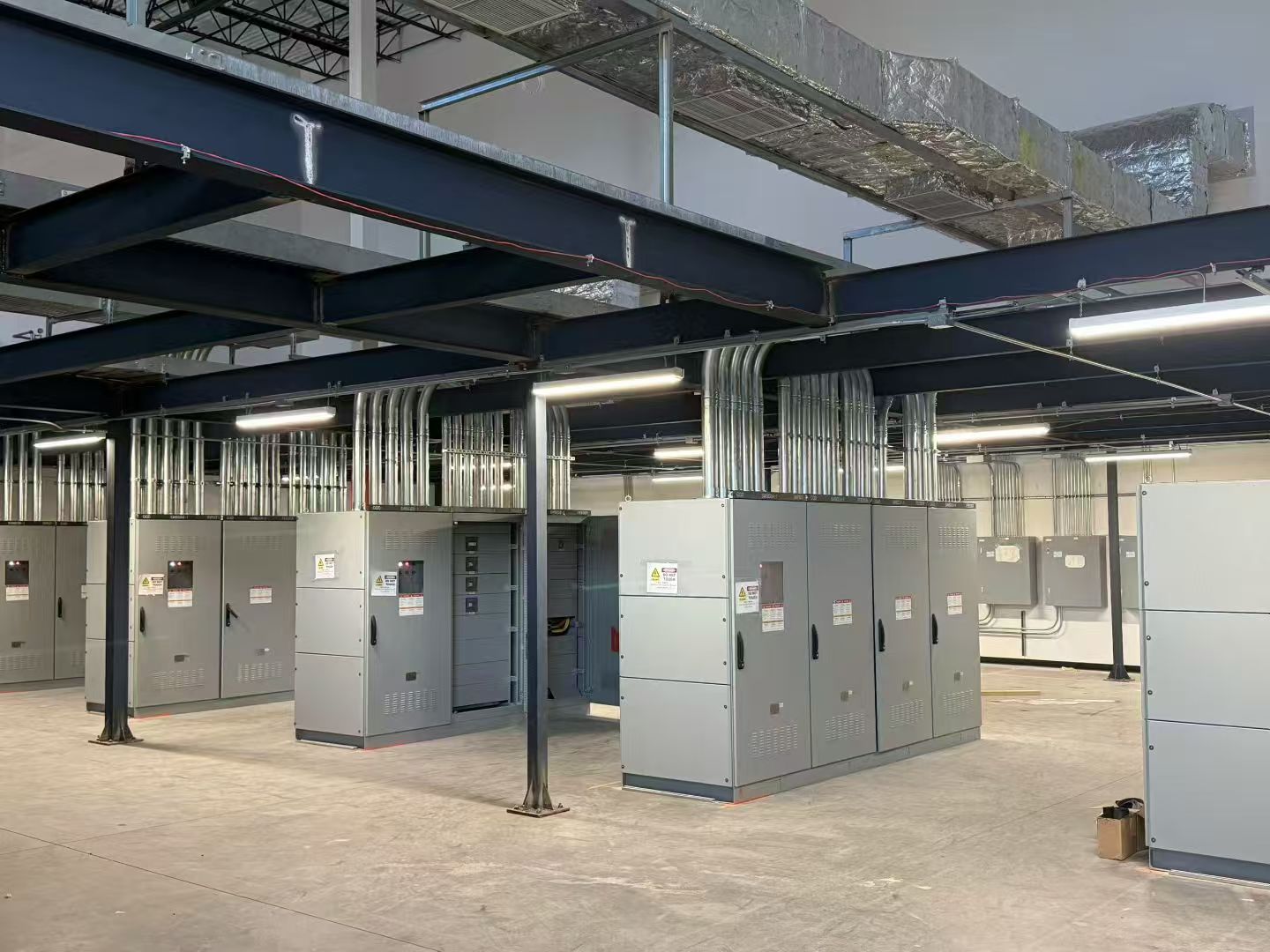 Commercial switchgear room